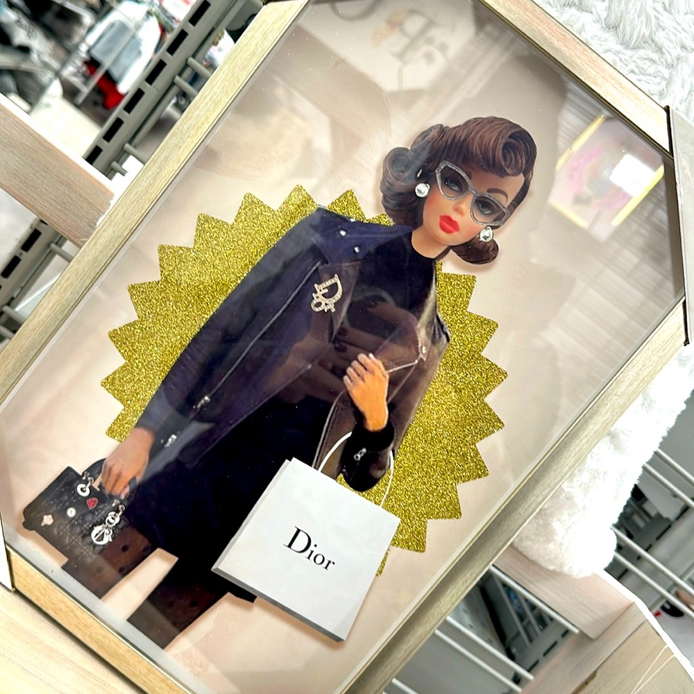 🛍️ DIOR DESIGNER WALL ART 🖼️ FRAMED